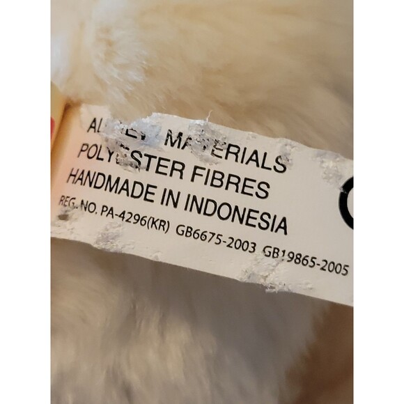 NWT Miyoni by Aurora Lop-Eared Cotton Tailed Bunny Rabbit Plush Stuffed Animal 5 - Picture 7 of 10